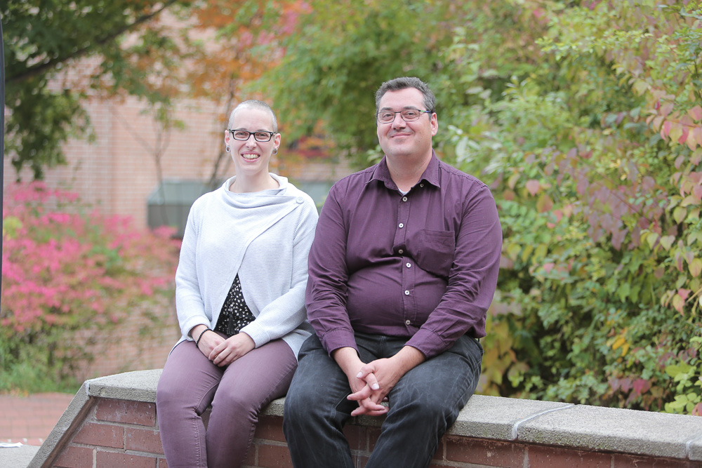 Elke Martin, Produktlinienverantwortliche DAME INA und DAME BASIS, und Torsten Schießler, Verfahrensmanager DAME