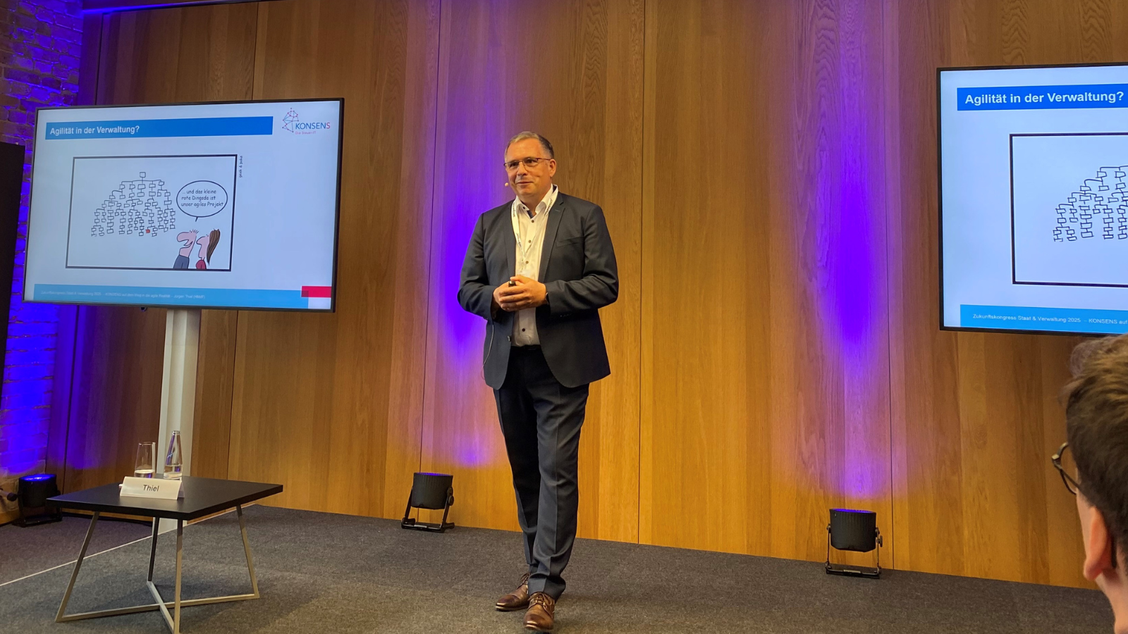 KONSENS auf dem Zukunftskongress 2025: Hybrid-agile Methoden im Projektmanagement für die Verwaltung